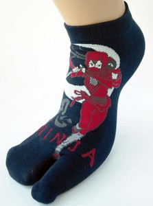 Ankle Socks Series Socks Ninjya Japanese Pattern Ladies