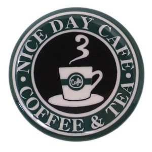 《コレクション》NICE DAY CAFE/32mmミニカンバッジ