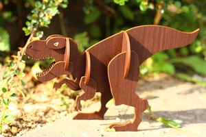 【日本製】奥越恐竜模型（ティラノザウルス）・レーザー加工しています