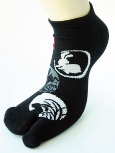 Ankle Socks Series Retro Pattern Socks Japanese Pattern