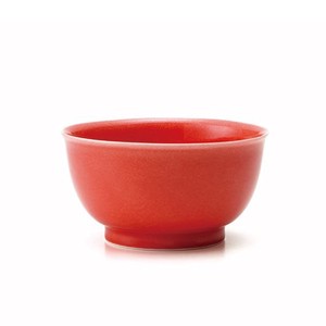深山(miyama.) あたり atari 飯碗 赤釉[日本製/美濃焼/和食器]