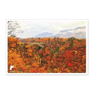 < 秋ポストカード >日本の絶景PC JPC-67 鳴子峡