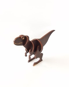 【日本製】奥越恐竜模型（ティラノザウルス/ジュニア）・レーザー加工