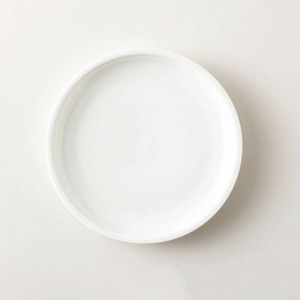 小田陶器 わんなり(Wannari) 16.5cm皿 白[日本製/美濃焼/和食器]