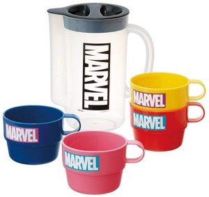 ケース付きスタッキングコップ 【MARVEL ロゴ】