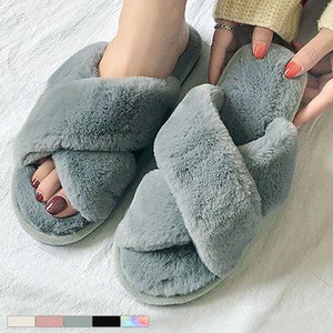 Fur Sandal