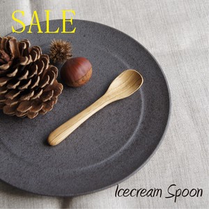 【セール】SALIUアイスクリームスプーン　特別価格/SALE/栗材/木製/カトラリー/スプーン/インドネシア