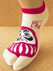 Ankle Socks Series Daruma Retro Pattern Socks Japanese Pattern