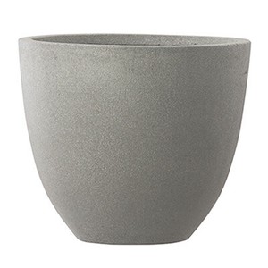【植木鉢／ファイバーセメント製】スタウト　アッシュラウンド　42cm