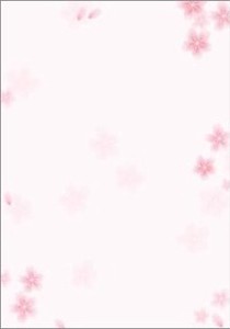 【OA対応　和柄用紙】　桜