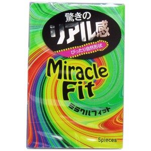 サガミ ミラクルフィット コンドーム 5個入【避妊具・潤滑剤】