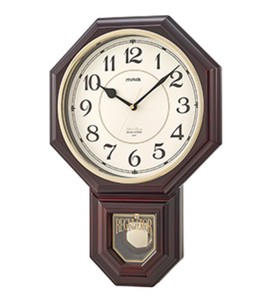 【ケース単位で販売】新品！マグ 振り子時計 西洋館 W-670 BR