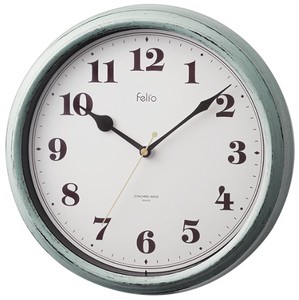 【ケース単位で販売】新品！felio 電波掛時計 パンナ FEW183 GR