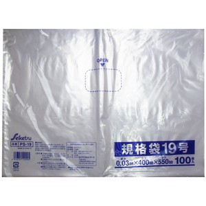 Tissue/Trash Bag/Poly Bag 19-go 100-pcs 0.03 x 400 x 550mm