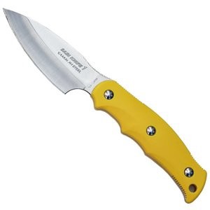 【国内のみ】NEW SABI KNIFE 1(キャンプミニ包丁) 直刃 黄　11503