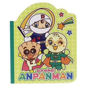 ダイカットメモ メロンパンナちゃん・ロールパンナ・クリーム ダイカットメモ メロンパンナちゃん・ロールパンナ・クリーム