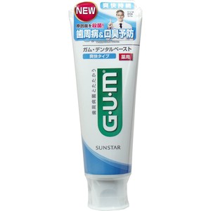 GUM ガム・デンタルペースト薬用 爽快タイプ スタンディング 120g【オーラル】