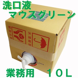 業務用　口腔化粧品　マウスグリーン洗口液　10L【オーラル】