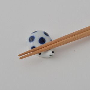 Chopstick Rest Hedgehog Hand-Painted HASAMI Ware Made in Japan