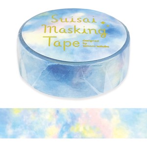 Watercolor Washi Tape 15 mm Stationery Notebook Pastel Color Gift