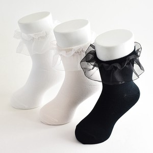 儿童袜子 经典款 透明纱 日本制造