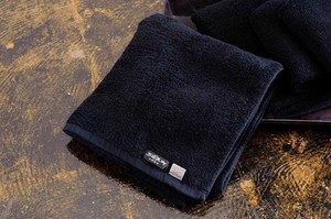 Made in Japan Cotton Bathing Towel 1 Pc Black soft
