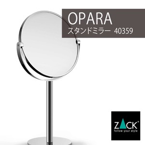 スタンドミラー｜40359 OPARA  (卓上ミラー コスメミラー 鏡 両面鏡)