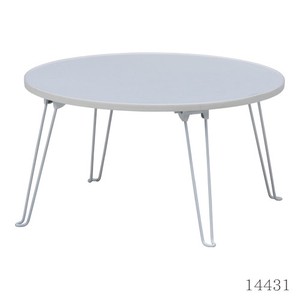 Low Table White black Foldable 2-colors 60cm