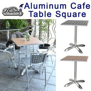 ■ダルトン　PXシリーズ■　ALUMINUM CAFE TABLE SQUARE