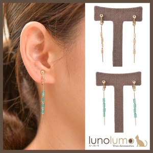 Clip-On Earrings I-line Crystal