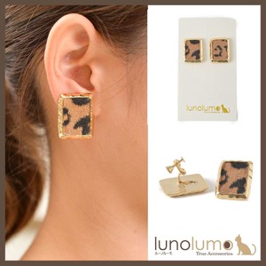 Clip-On Earrings Leopard Print