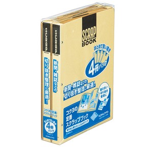 File Folder Scrapbook KOKUYO 4-books