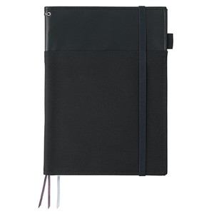 Notebook Cover-Notebook KOKUYO Leather Black