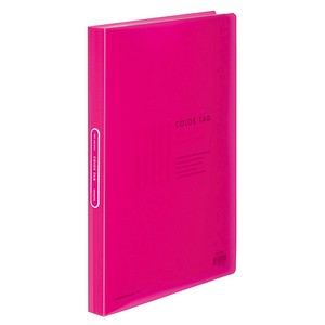File Folder Pink Clear Book KOKUYO