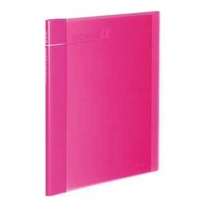 File Pink Clear Book Alpha KOKUYO