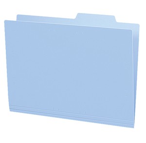 【コクヨ】個別フォルダー5冊パック　PP製　ブルー