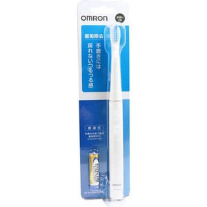 オムロン 音波式電動歯ブラシ HT-B220-W ホワイト【オーラル】
