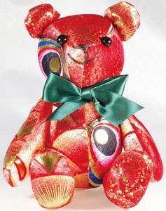 Made in Japan made Teddy Bear Red 780 98