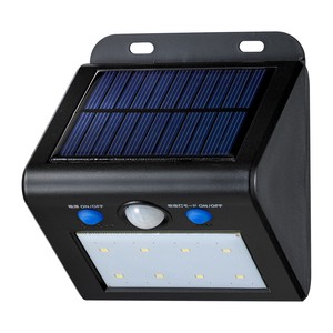 ELPA 屋外用LEDセンサーウォールライト ソーラー式 電球色 ESL-K101SL(L)