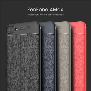 ZenFone 4 Max ZC520KL用レザー風ケース TPUケース【I313】