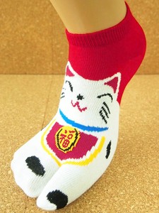 Ankle Socks MANEKINEKO Retro Pattern Socks Japanese Pattern