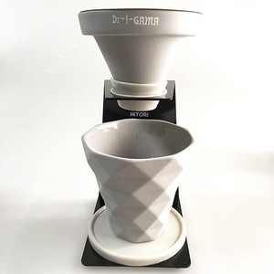 【2019新作】1杯の美味しい珈琲をドリップ！　1cup Coffee Dripper HiTORi stand　グレー