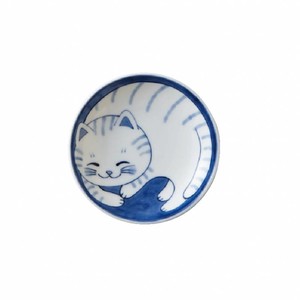 Mino ware Small Plate Tiger 10cm Made in Japan