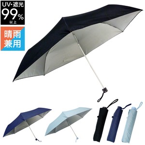 ［60cm］日傘 折りたたみ傘 晴雨兼用 耐風仕様 UVカット率／遮光率99%以上 紳士 メンズ
