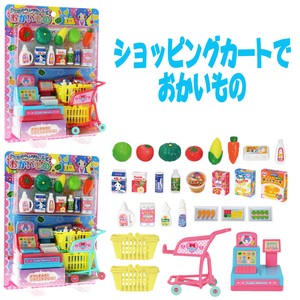 【おもちゃ・景品】『ショッピングカートでおかいもの』＜2色＞