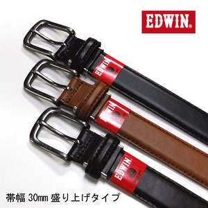 定番商品【EDWIN】定番30mmフェザーベルト
