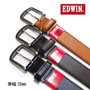 定番商品【EDWIN】定番35mmステッチベルト