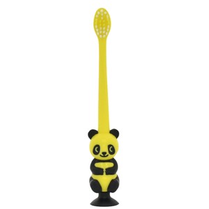 Toothbrush black Panda 1-pcs set