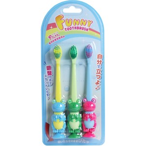 Toothbrush Frog 3-pcs set