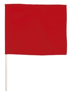 Education/Craft Red Mini Colorful Flag